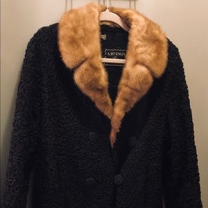 Gorgeous knee length vintage fur coat
